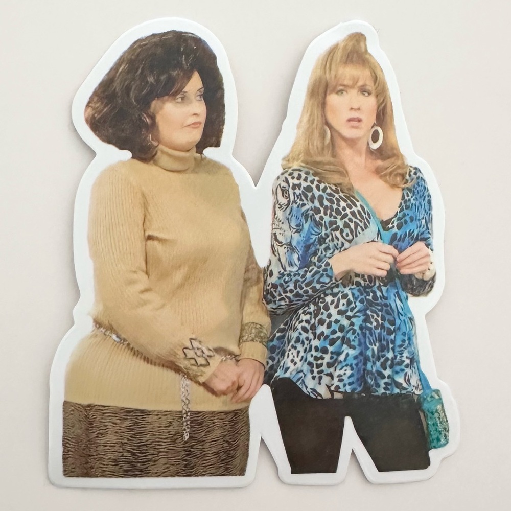 10/$10 Monica & Rachel Sticker